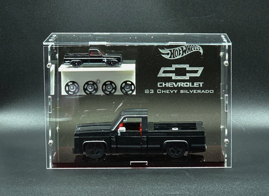 Exhibidor Acrílico Chevrolet Silverado 83 Brick Shop