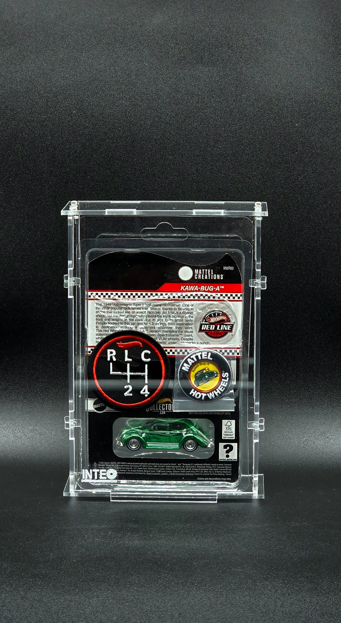 Exhibidor Acrílico RLC con Protector