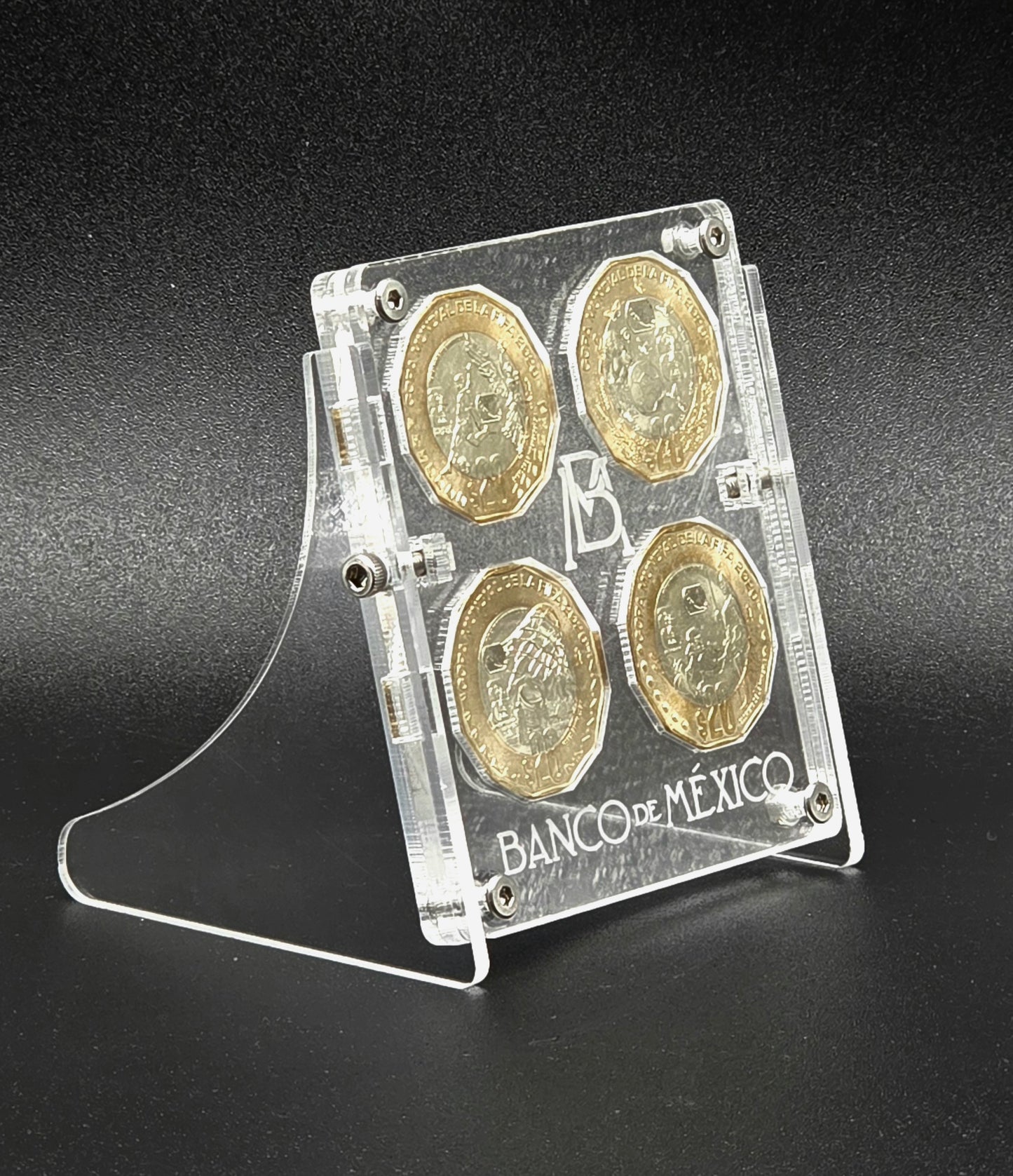 Exhibidor Acrílico Monedas Torneo Mundial 2026
