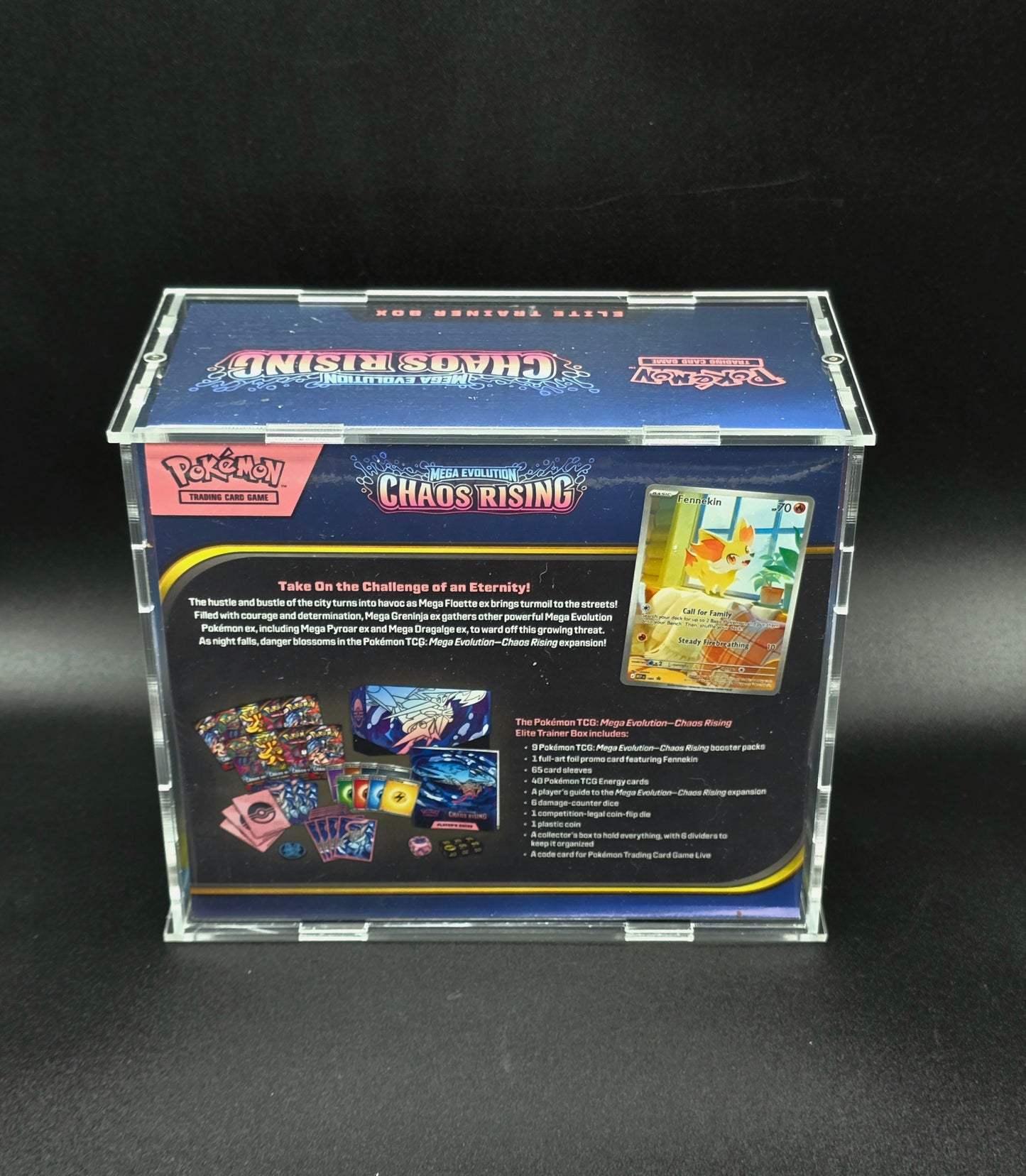 Exhibidor Acrílico ETB Pokemon
